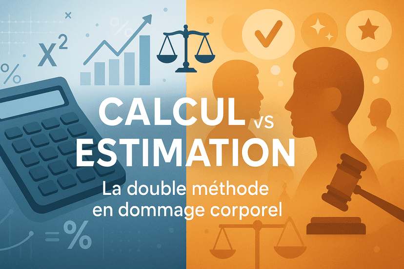 Calcul ou Estimation ? La Double Méthode d'Indemnisation en Dommage Corporel